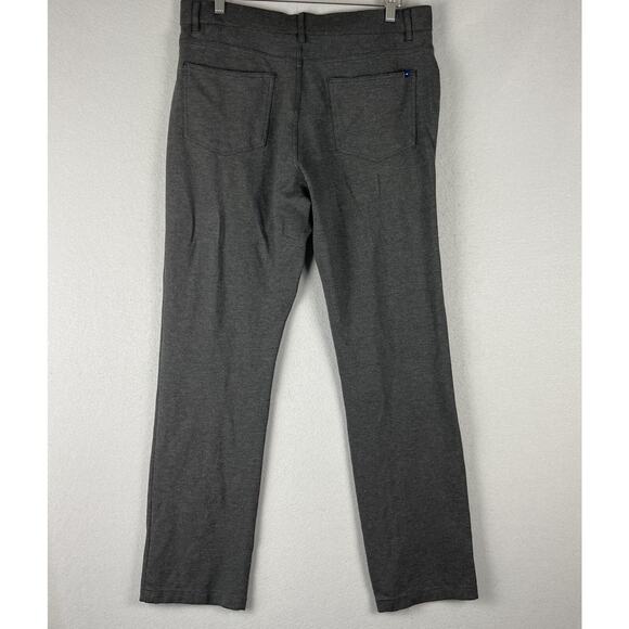 Swing Control Golf Pants Mens 34x32 Gray Ponte Stretch Straight Performance - Picture 10 of 14